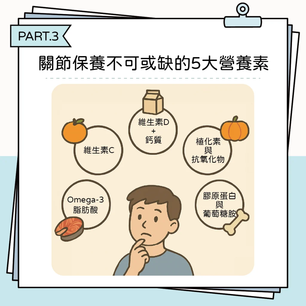 關節「卡卡痛痛」?飲食決定你走得穩不穩 卡卡痛痛4