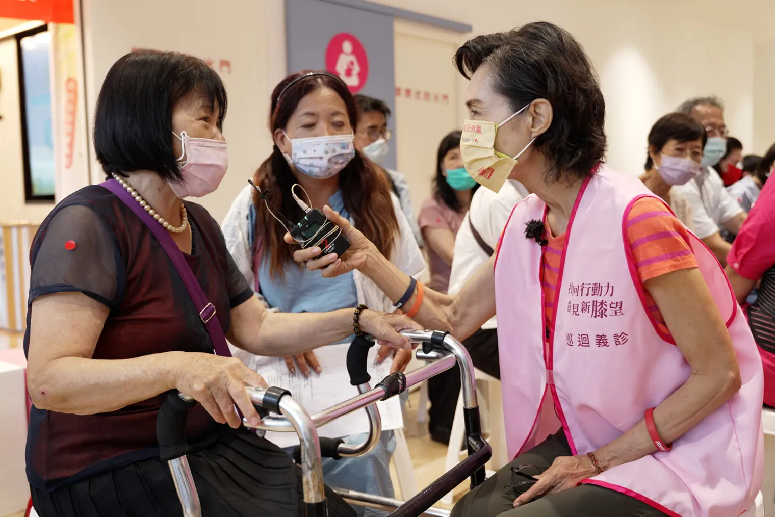 陳淑麗訪問民眾